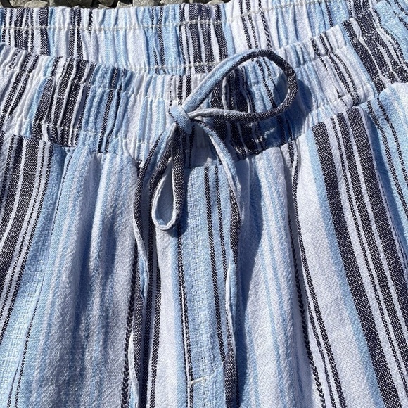 Briggs Linen Blend Baggie Cottage Core Style Pants - Picture 8 of 8